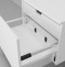 Мебель для ванной STWORKI Ольборг 60 столешница дуб карпентер, без отверстий, с тумбой 60, с раковиной BOCCHI Vessel 1174-004-0125 черной 481134 - 6