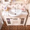 Мебель для ванной Бриклаер Кантри 105 бежевый дуб - 2