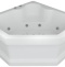 Акриловая ванна 148x148 см Aquatek Лира LIR150-0000006, белый - 5