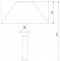 Настольная лампа декоративная Eurosvet Majorka 008/1T GR (зеленый) - 1