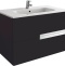 Мебель для ванной Roca Victoria Nord Black Edition 80 черная - 6