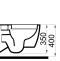 Унитаз подвесной STWORKI Ноттвиль SETK3104-2616 безободковый, с микролифтом, черный SETK3104-2616-145-1-6000 - 1