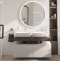 Мебель для ванной STWORKI Ольборг 120 столешница дуб карпентер, без отверстий, 2 тумбы 60 + 2 раковины STWORKI Soul 1 белой 489335 - 0