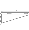 Крепежный набор для прямых столешниц Armadi Art Flat 869 - 2