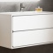 Комплект мебели Sanvit Бруно -2 120 белый глянец - 1