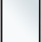 Зеркало Allen Brau Infinity 50х100 с подсветкой черный 1.21021.BL - 0
