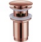 Донный клапан Abber розовое золото матовое AF0010MRG - 0