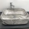 Раковина накладная CeramaLux MNC 50 см под камень/серый  597 - 0