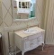 Мебель для ванной Opadiris Лаура 100 белая с патиной - 5