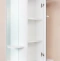 Зеркало-шкаф Onika Лилия 65 R с подсветкой, белый  206511 - 2