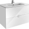 Мебель для ванной Roca Victoria Nord Ice Edition 80 белая - 5