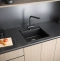 Мойка кухонная мойка Paulmark Stepia 50 черный матовый PM115051-BLM - 2