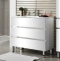 Комплект мебели Sanvit Кубэ-3 60 белый глянец - 1