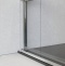 Душевая дверь в нишу Vincea Flex VDP-1F900CL 90 см, хром, стекло прозрачное - 4