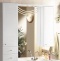 Зеркало-шкаф Aquaton Домус 95 R с подсветкой белый 1A001002DO01R - 2