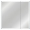 Зеркало-шкаф Style Line Квартет 80х80 с подсветкой  СС-00002375 - 0