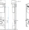 Система инсталляции для унитазов Cersanit Vector 64184 с кнопкой смыва, белая - 4