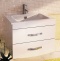 Мебель для ванной Comforty Лаура 75-2 белый глянец - 2