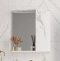 Зеркало-шкаф Onika Марбл 65 мрамор/камень бетонный  206545 - 1