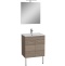 Комплект мебели для ванной Vitra Mia 60 с дверцами светлое дерево 75069 - 0