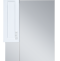Зеркало-шкаф Misty Дива 65 левое белое с подсветкой П-Див04065-013Л - 0