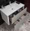 Комплект мебели подвесной Opadiris Рубинно 90 серый - 3