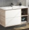 Мебель для ванной Comforty Гамбург 90 дуб сонома - 2