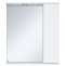 Зеркало-шкаф Misty Лира 60 правое белое глянцевое П-Лир04060-013П - 0