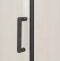 Душевая дверь в нишу DIWO Кострома KS05-090TB 90 см, профиль черный - 1