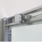 NPE2142 Душевая шторка DELTA ( 900 х 900 х2000 ) нержавеющая сталь стекло прозр 8 мм(R550)  202312 - 6