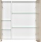 Зеркало-шкаф STWORKI Стокгольм 80 , навесной, белый, под дерево,
квадратный 1A227402SG010 - 4