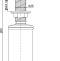 Дозатор для жидкого мыла Paulmark Saube черный матовый D001-308 - 1