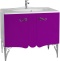 Мебель для ванной Bellezza Эстель 90 фиолетовая - 1