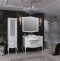Мебель для ванной Opadiris Лаура 100 белая матовая, с раковиной из литьевого мрамора - 1