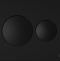 Кнопка смыва DIWO 7313 черная матовая - 0