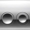 Комплект Унитаз подвесной Cersanit Carina new clean on + Система инсталляции для унитазов Geberit Duofix Delta 458.124.21.1 3 в 1 с кнопкой смыва - 1