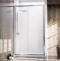 Душевая дверь в нишу Veconi Vianno VN-72 130 см профиль хром  VN72-130-01-C4 - 1