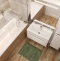 Мебель для ванной DIWO Коломна 80, подвесная, белая, российская (гарнитур, мебель) 462695 - 3