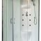 Душевая кабина Royal Bath 120x80 R стекло прозрачное задняя стенка белая с гидромассажем RB8120HP7-WT-CH-R - 0