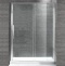 Душевая дверь Cezares Lux soft 140 хром стекло прозрачное LUX-SOFT-W-BF-1-140-C-Cr-IV - 0