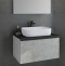 Мебель для ванной Comforty Эдинбург 75 бетон светлый - 2
