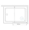 Шторка на ванну RGW Screens SC-050B 60x150 профиль черный стекло прозрачное 351105006-14 - 3