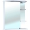 Зеркальный шкаф Bellezza Магнолия 60 L с подсветкой, Белый 4612709002016 - 0