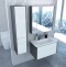 Мебель для ванной Roca Ronda 80 белый глянец, антрацит - 2