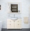 Мебель для ванной Misty Жардин 105 светло-бежевая Э-Жар01105-031Пр - 3