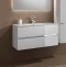 Комплект мебели Sanvit Кубэ-2 60 белый глянец - 1