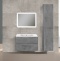 Комплект мебели Vincea Paola 80 серый - 0