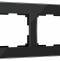 Рамка на 2 поста Werkel Elite черный W0022448 - 0