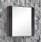 Зеркало-шкаф Onika Стоун 70 ателье темное  207034 - 1