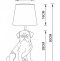 Настольная лампа Arte Lamp Bobby A1512LT-1WH - 1